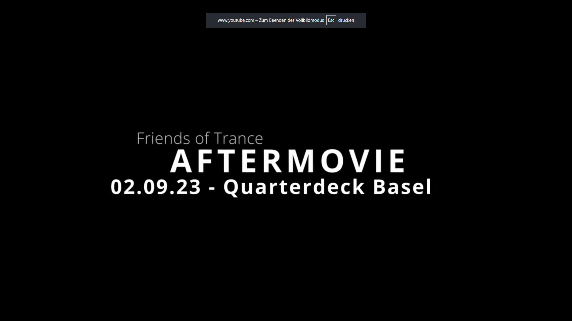 Friends of Trance - Aftermovie - 02.09.23